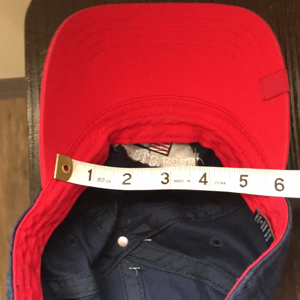 U.S. Polo Assn 1890 Navy Blue Kid’s Small Baseball Americana Cap Hat